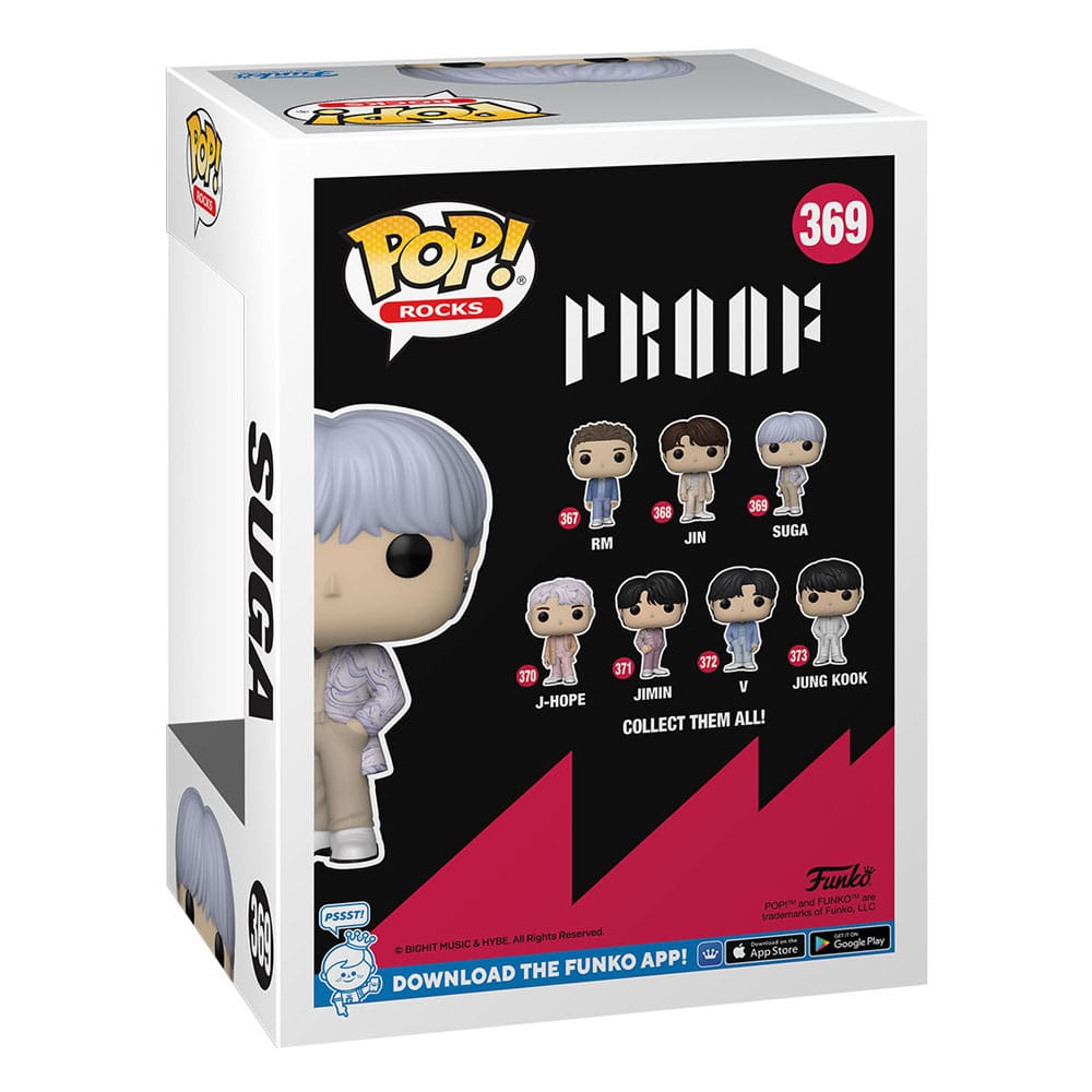 BTS POP! Rocks Vinyl Figure Suga 9 cm Funko