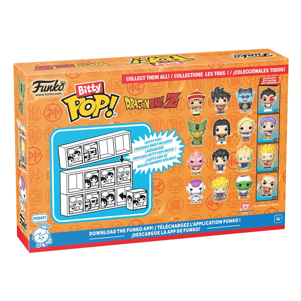Dragon Ball Bitty POP! Vinyl Figure 4-Pack Series 3 2,5 cm Funko