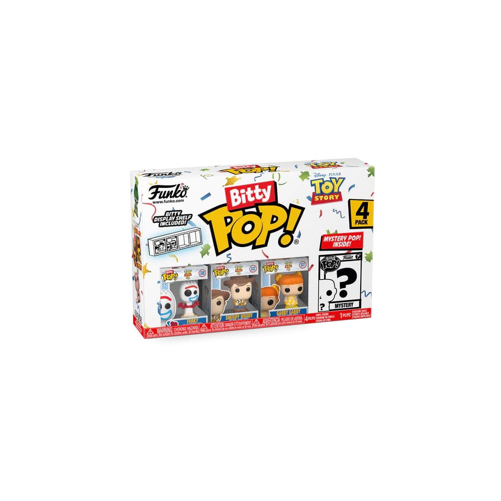 Toy Story Bitty POP! Vinyl Figure 4-Pack Forky 2,5 cm