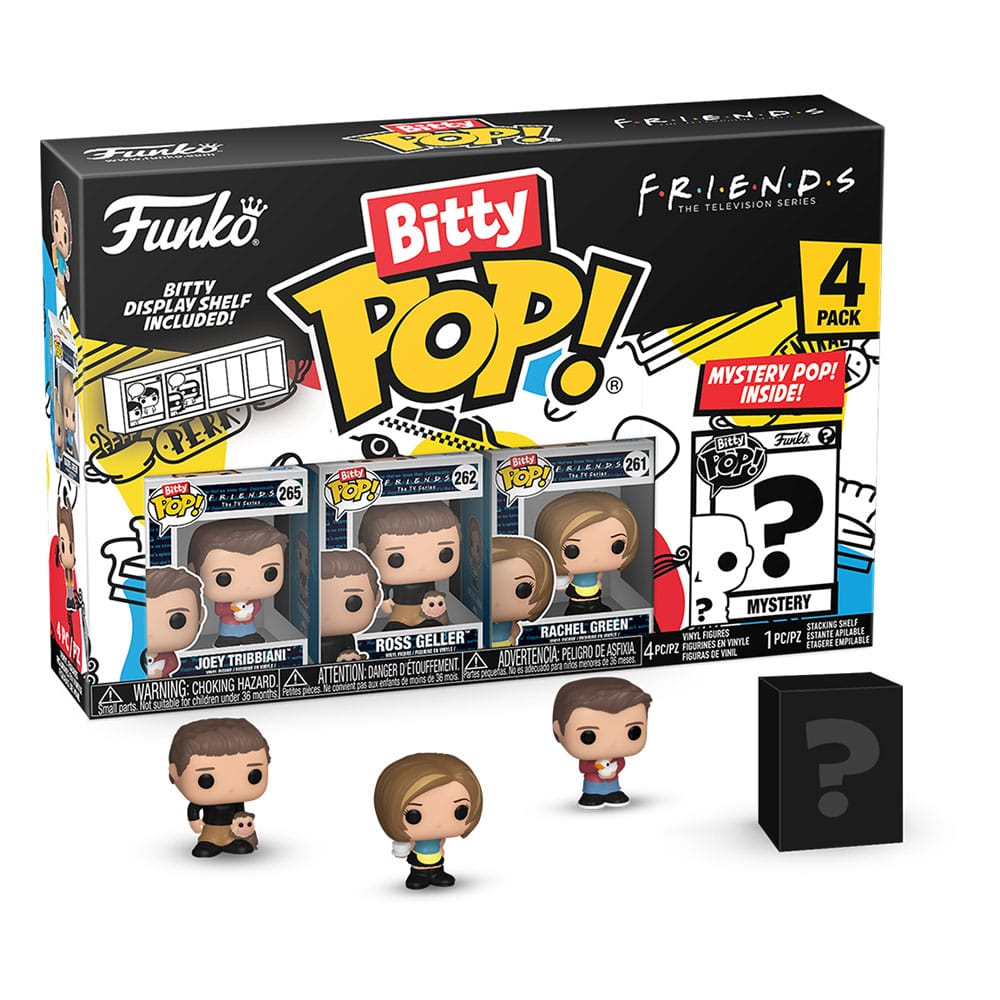 Friends Bitty POP! Vinyl Figure 4-Pack Joey 2,5 cm Funko POP Funko