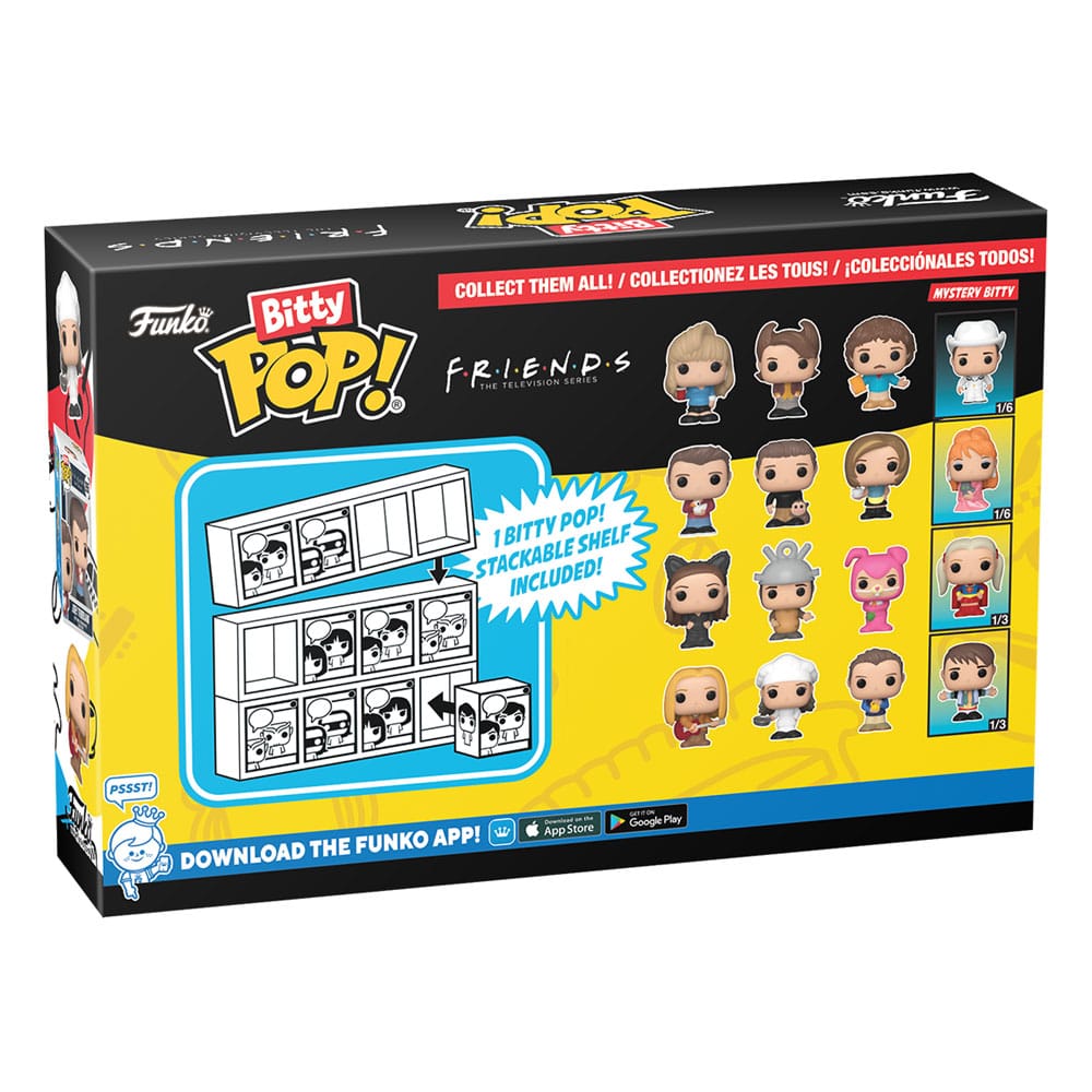 Friends Bitty POP! Vinyl Figure 4-Pack Phoebe 2,5 cm Funko POP