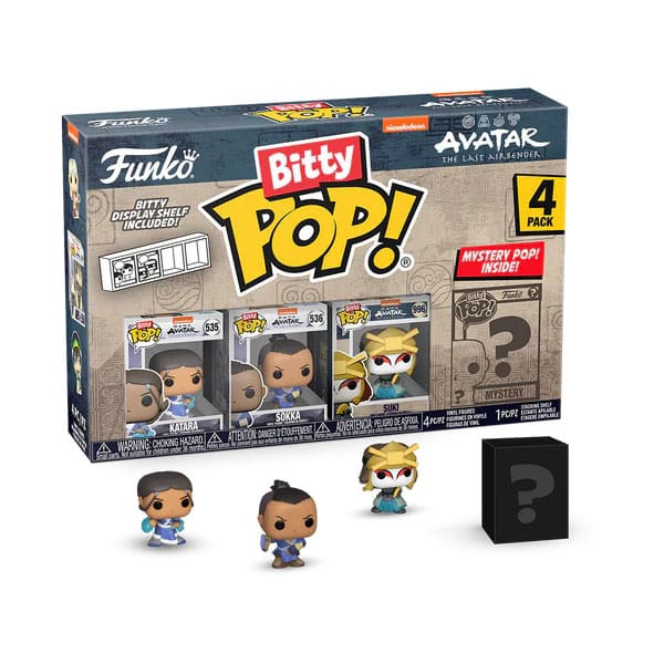 Avatar The Last Airbender Bitty POP! Vinyl Figure 4-Pack Katara 2,5 cm Funko POP