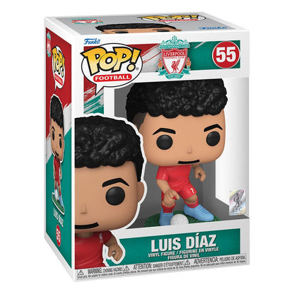 Liverpool F.C. POP! Football Vinyl Figure Luis Díaz 9 cm Funko POP Funko