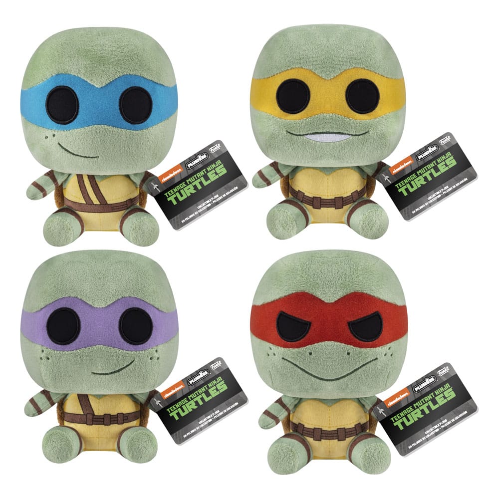 Teenage Mutant Ninja Turtles Plush Figure Display 18 cm Assortment (6) Funko POP Funko