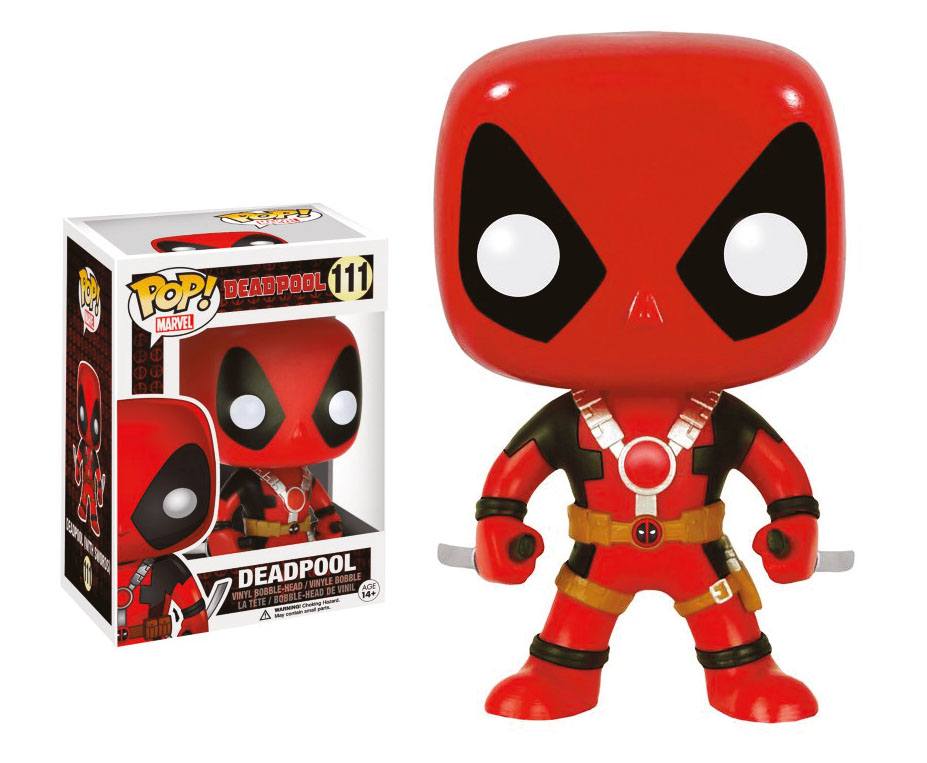 Marvel Comics POP! Vinyl Bobble-Head Deadpool Two Swords 10 cm POP! Figures