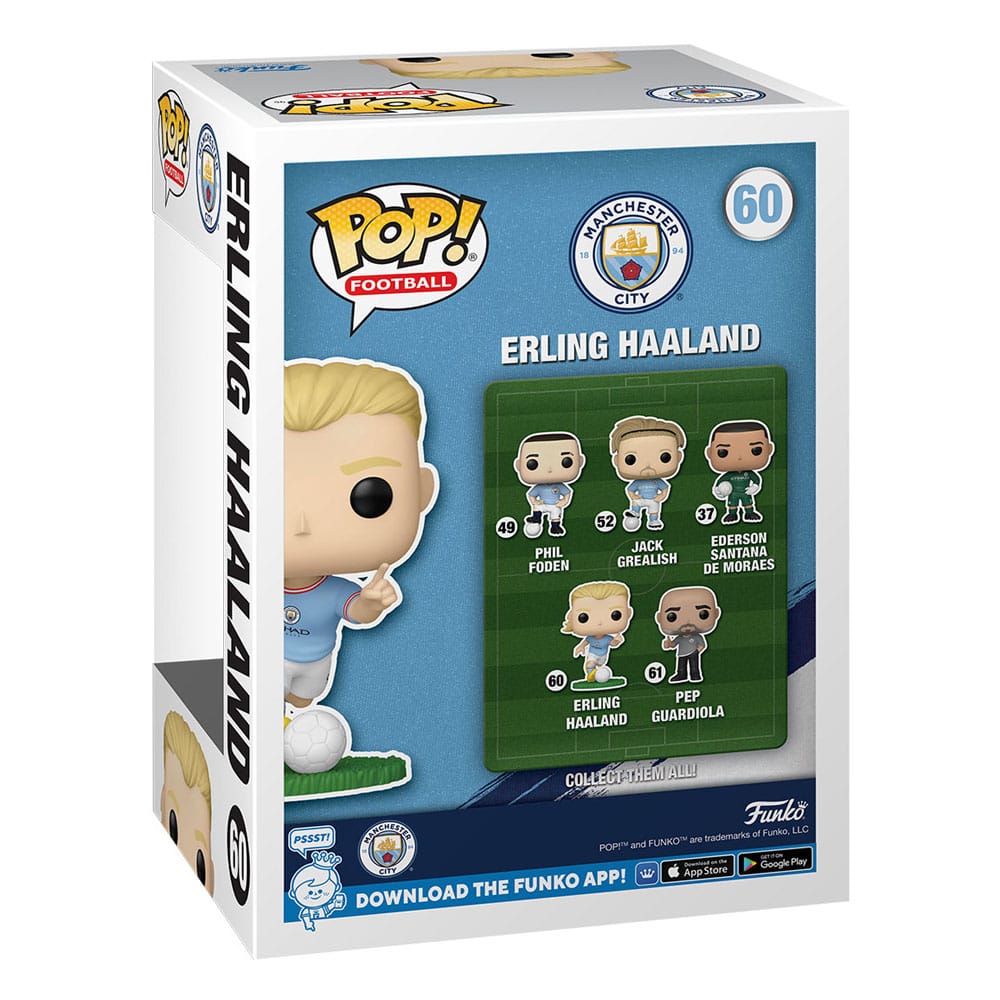 EFL POP! Football Vinyl Figure ManCity - Erling Haaland 9 cm Funko POP Funko