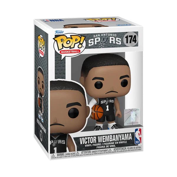 NBA Legends POP! Sports Vinyl Figure Spurs- Victor Wembanyama 9 cm Funko POP Funko