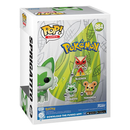 Pokemon POP! Games Vinyl Figure Sprigatito(EMEA) 9 cm Funko POP