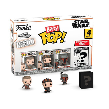 Star Wars: Mandalorian Bitty POP! Vinyl Figure 4-Pack Marshal 2,5 cm Funko