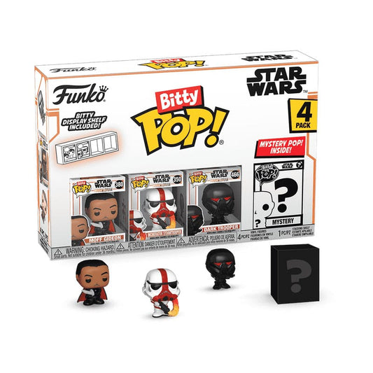 Star Wars: Mandalorian Bitty POP! Vinyl Figure 4-Pack Â Moff Gideon 2,5 cm