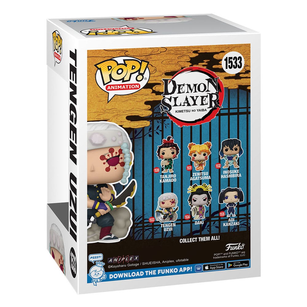Demon Slayer: Kimetsu no Yaiba POP! Animation Figure Tengen w/CH(MT) 9 cm Assortment (6) Funko