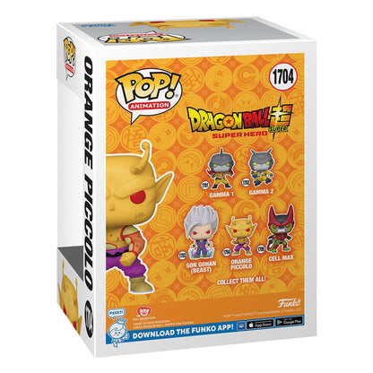 Dragon Ball Super: Super Hero POP! Animation Vinyl Figure Orange Piccolo 9 cm Funko POP