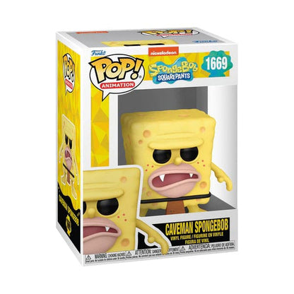 SpongeBob SquarePants 25th Anniversary POP! Vinyl Figure Caveman SB 9 cm Funko POP Funko
