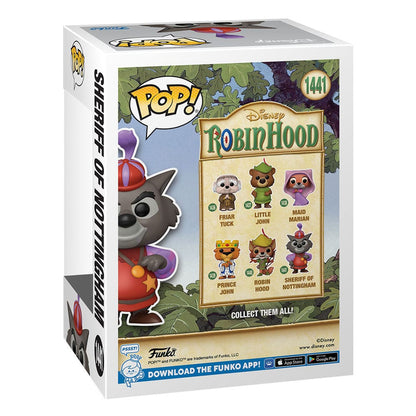 Robin Hood POP! Disney Vinyl Figure Sheriff of Nottingham 9 cm Funko