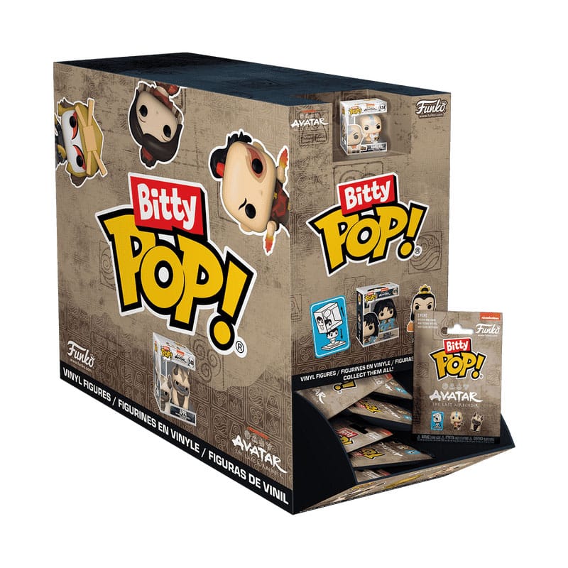 Avatar The Last Airbender Bitty POP! Vinyl Figure Display (32) PDQ 2,5 cm Funko POP Funko