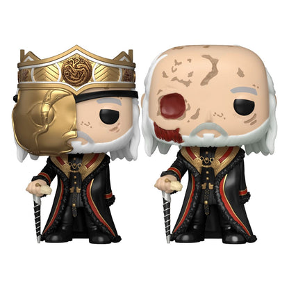 House of the Dragon POP! TV Vinyl Figures Masked Viserys 9 cm Assortment (6) POP! Figures