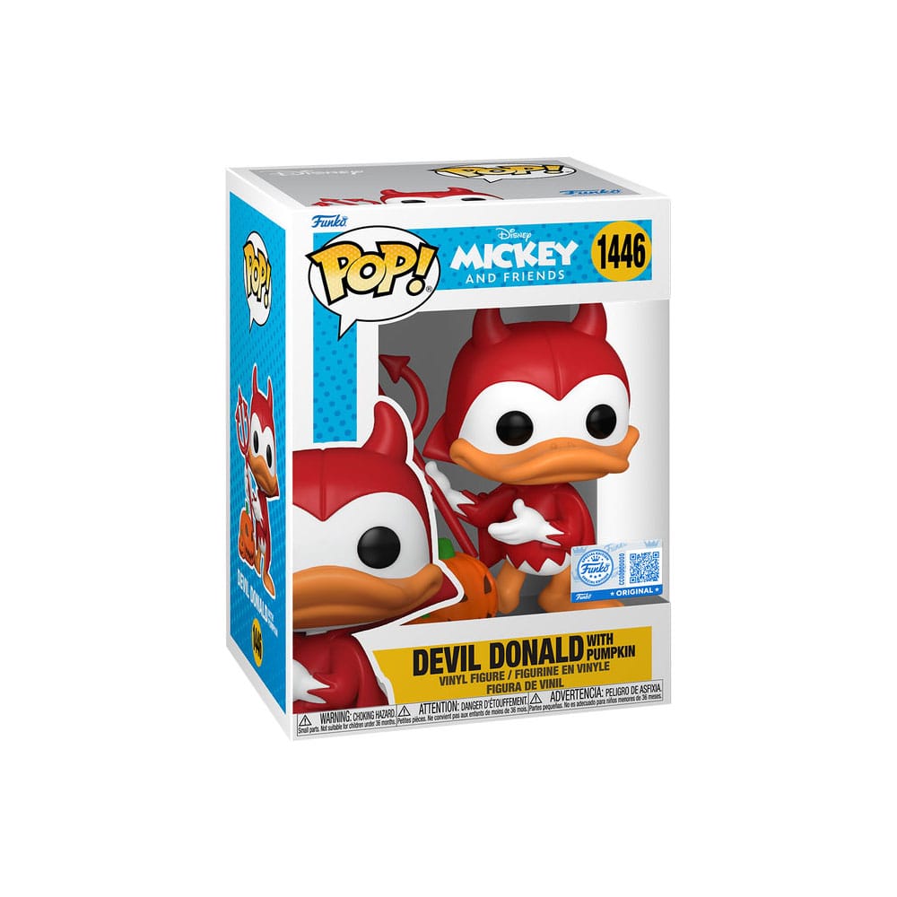 Pop! Disney: Devil Donald with Blacklight Chase Asst.  (6) Funko