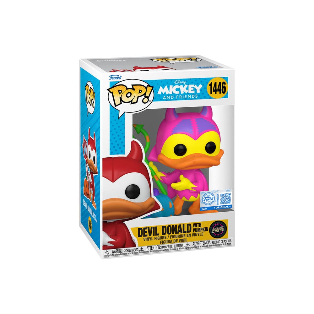 Pop! Disney: Devil Donald with Blacklight Chase Asst.  (6) Funko