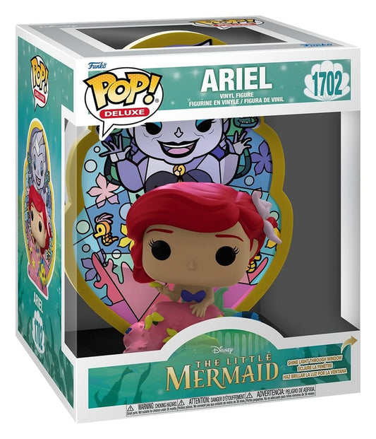 Disney POP! Deluxe Vinyl Figure Ariel(Glass) 9 cm Funko