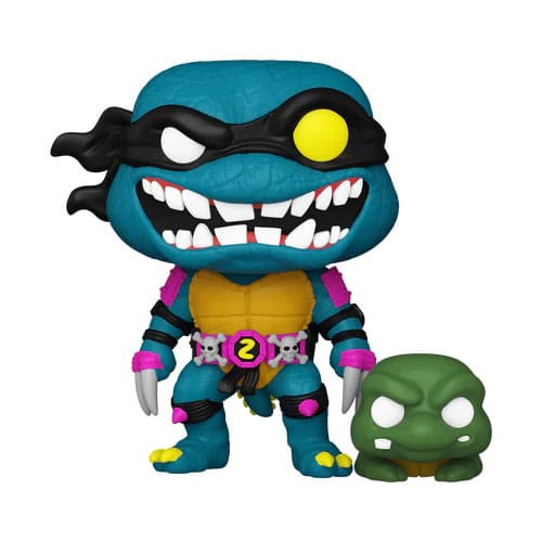Teenage Mutant Ninja Turtles POP & Buddy! Movies Vinyl Figure Slash & Pre-mutated turtle Slash 9 cm POP! Figures