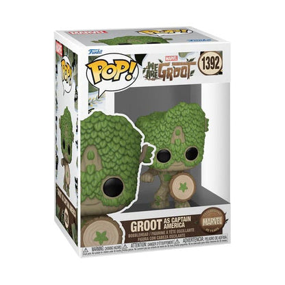 We Are Groot POP! Movies Vinyl Figure Captain America 9 cm Funko
