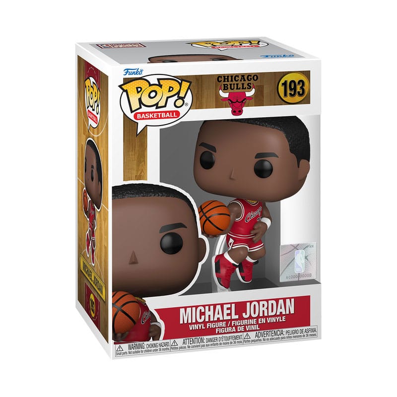 NBA Legends POP! Sports Vinyl Figure Chicago Bulls: Michael Jordan (Rookie Season) 9 cm Funko