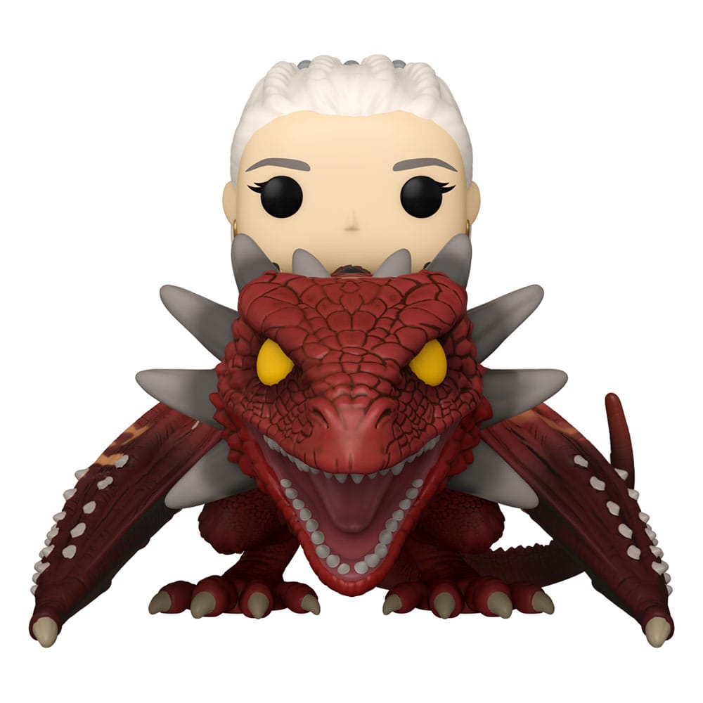 House of the Dragon POP! Rides Deluxe Vinyl Rhaenys Targaryen with Meleys 9 cm Funko POP Funko