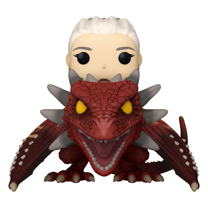 House of the Dragon POP! Rides Deluxe Vinyl Rhaenys Targaryen with Meleys 9 cm Funko POP Funko
