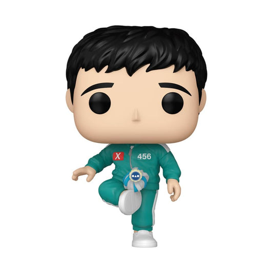 Squid Game POP! Television Vinyl Figure Player 456 Seong Gi-Hun (Kicking Jegi) 9 cm Funko POP