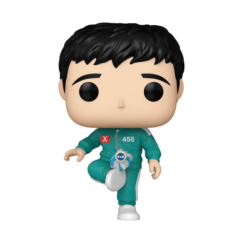 Squid Game POP! Television Vinyl Figure Player 456 Seong Gi-Hun (Kicking Jegi) 9 cm Funko POP