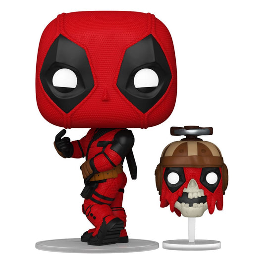 Deadpool 3 POP & Buddy! Vinyl Figure Deadpool w/Headpool 9 cm Funko