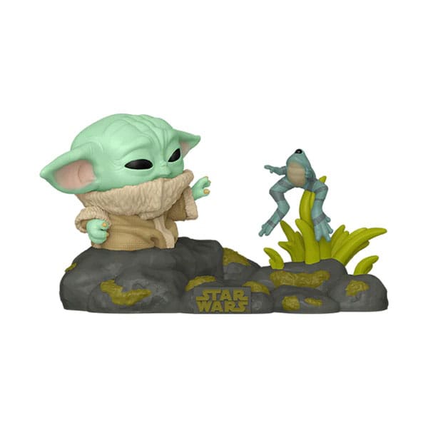 Star Wars POP! Deluxe Vinyl Figure Din Grogu w/Frog 9 cm POP! Figures
