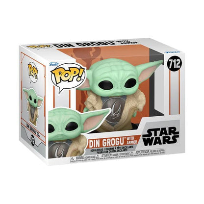 Star Wars: Mandalorian POP! Vinyl Figure Grogu(Armor) 9 cm Funko POP