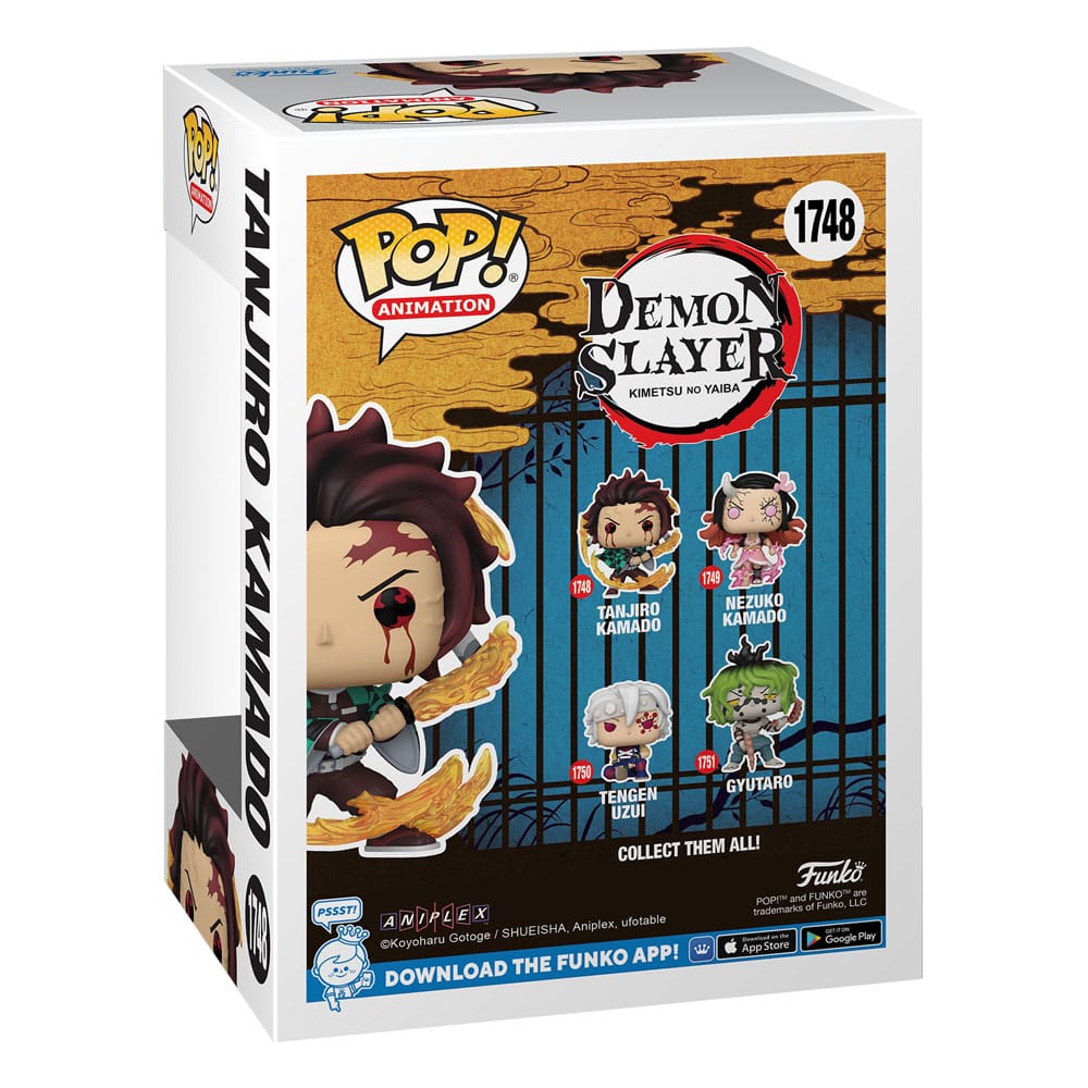 Demon Slayer: Kimetsu no Yaiba POP! Animation Vinyl Figures Tanjiro(Sun Breathing) 9 cm Funko