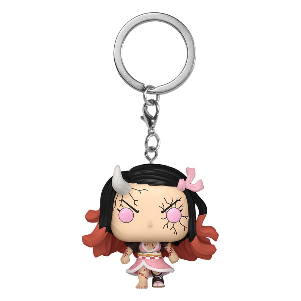 Demon Slayer: Kimetsu no Yaiba POP! Vinyl Keychains 4 cm Nezuko(Demon Form) Display (12) Keyrings