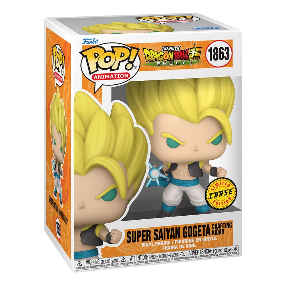 Dragon Ball Super: Broly POP! Animation Vinyl Figure Gogeta w/CH 9 cm Assortment (6)