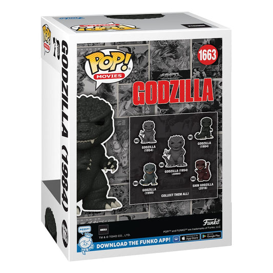Godzilla 70th Anniversary POP! Movies Vinyl Figures Godzilla 1984 w/CH 9 cm Assortment (6) Funko