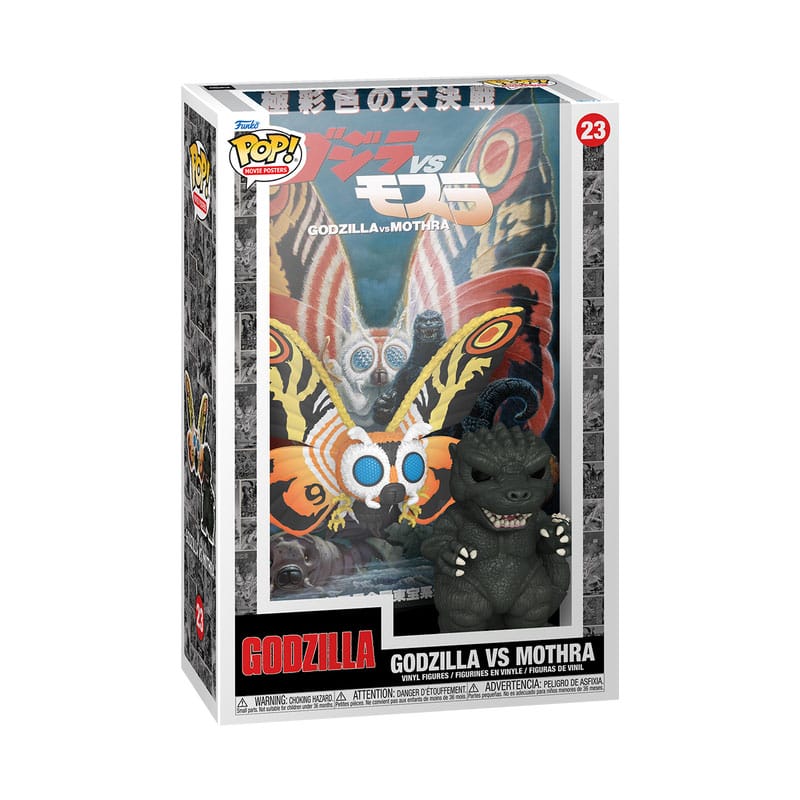 Godzilla 70th Anniversary POP! Movie Poster & Figure Godzilla vs Mothra 9 cm Funko POP Funko