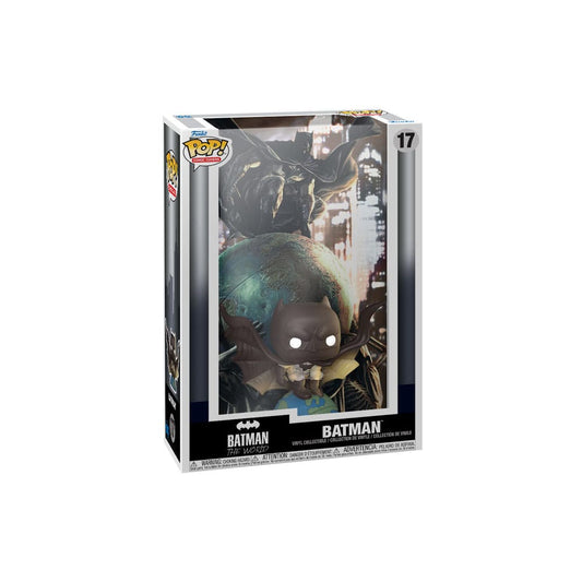 DC POP! Comic Cover Vinyl Figure Batman The World 9 cm Funko