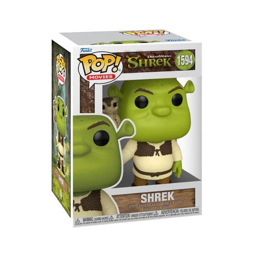 Shrek POP! Movies Vinyl Figure 30th Anniversary Shrek w/Snake 9 cm Funko POP Funko