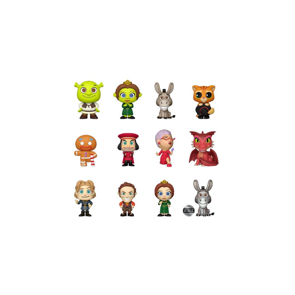 Shrek Mystery Mini Figures 30th Anniversary 5 cm Display (12) Funko