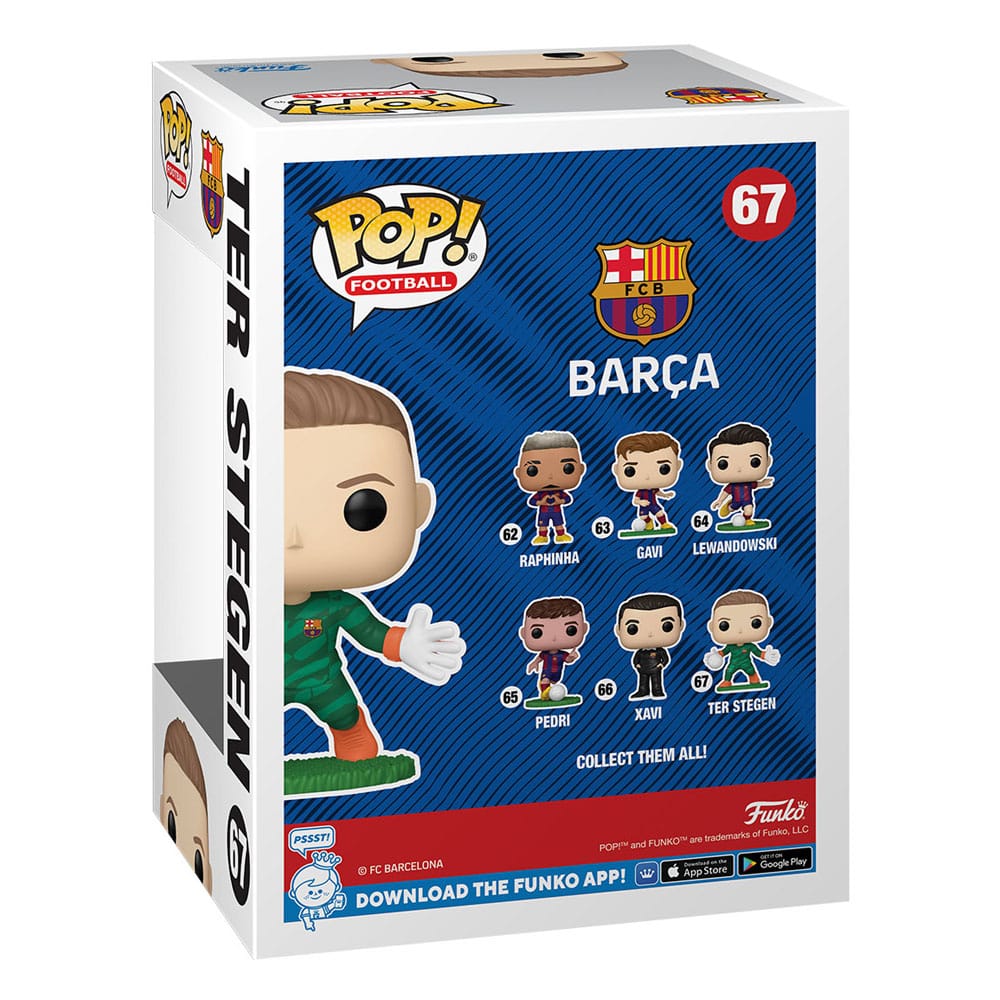 EFL POP! Football Vinyl Figure Barcelona - Ter Stegen 9 cm Funko POP