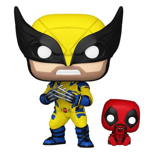 Deadpool 3 POP & Buddy! Vinyl Figure Wolverine w/ Babypool 9 cm Funko POP Funko