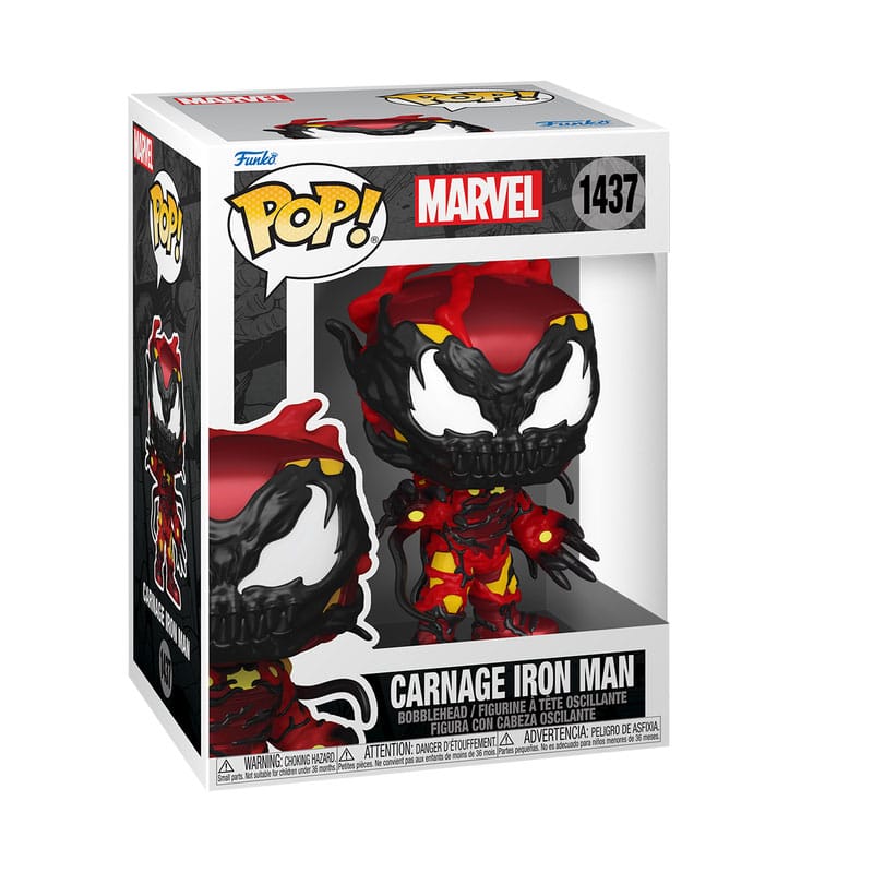 Marvel POP! Vinyl Figure Carnageized - Iron Man 9 cm Funko