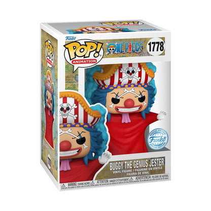 One Piece POP! Movies Vinyl Figure Buggy (Post Time-Skip) Exclusive 9 cm Funko POP