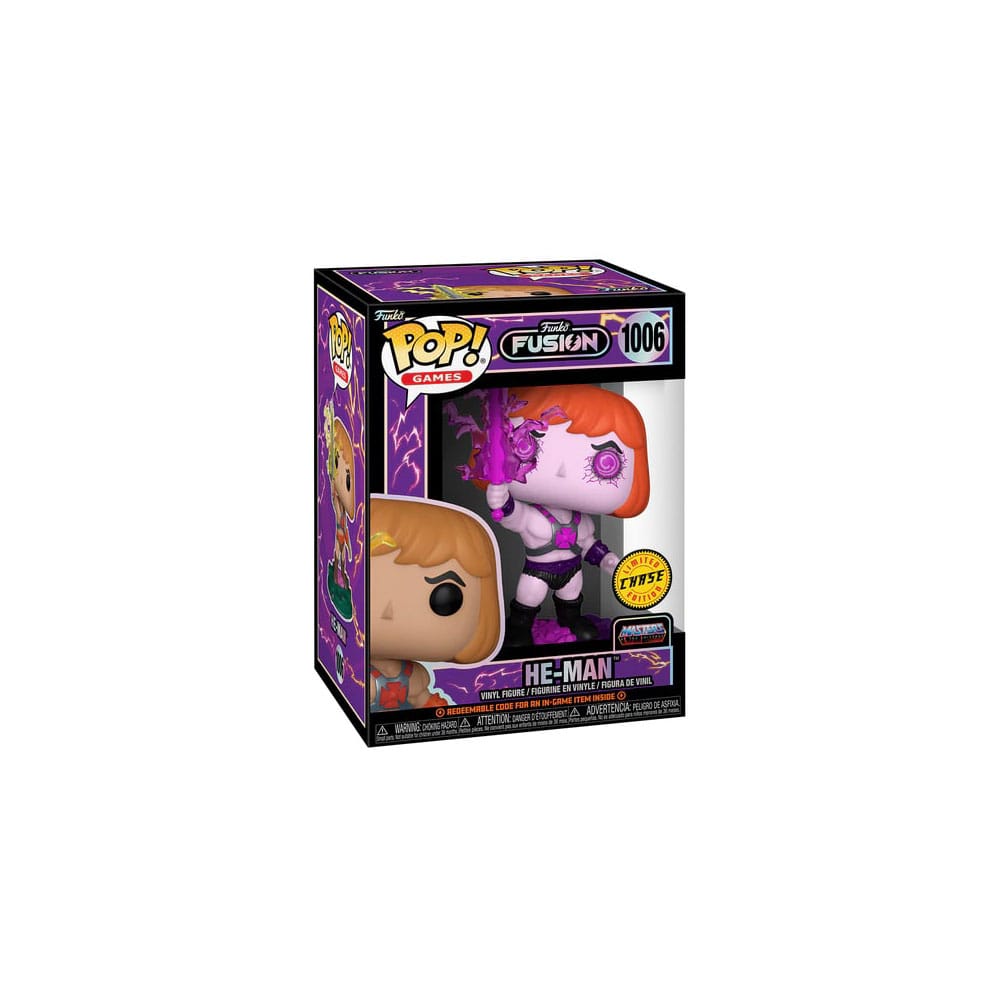 Masters of the Universe POP! Animation Vinyl Figures He-Man w/Chase 9 cm Assortment (6) POP! Figures