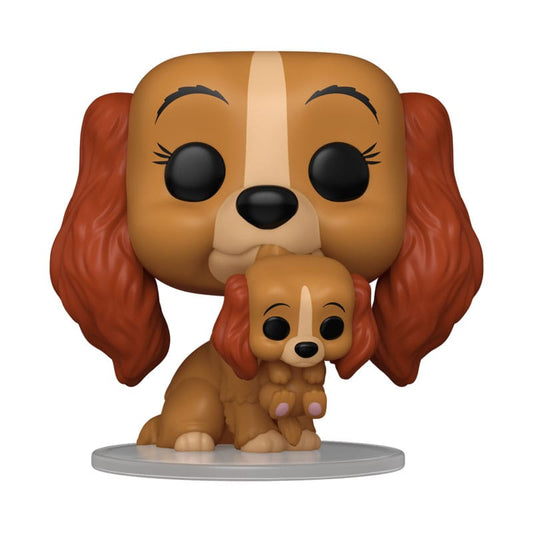 Lady and the Tramp POP! Disney Vinyl Figure Lady w/puppy 9 cm Funko POP Funko