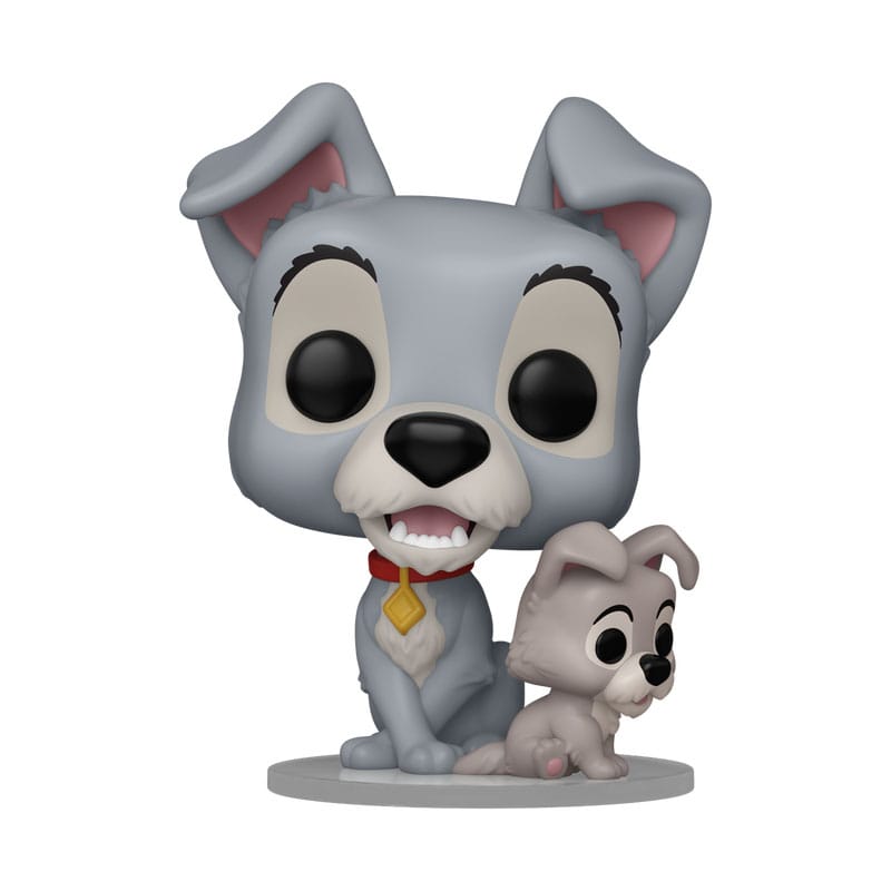 Lady and the Tramp POP! Disney Vinyl Figure Tramp w/puppy 9 cm POP! Figures
