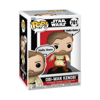 Star Wars: Sayings POP! Plus Movies Vinyl Figure Obi-Wan Kenobi 9 cm Funko