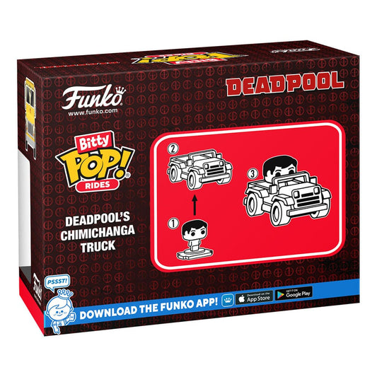 Marvel POP! Rides Vinyl Figure Deadpool w/Chimichanga Truck 2,5 cm Funko POP